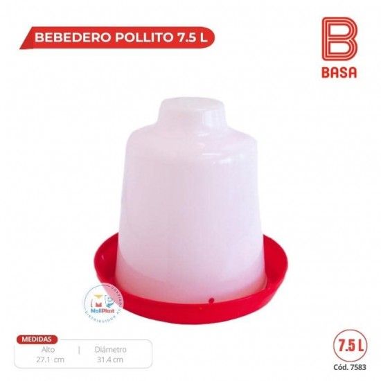 BEBEDERO DE POLLITO (PEAD)