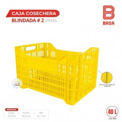 CAJA COSECHERA BLINDADA # 2 (PEAD)