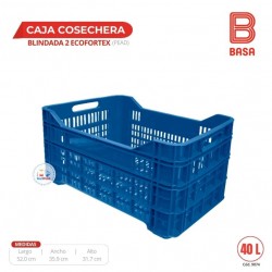 CAJA COSECHERA BLINDADA # 2 ECOFORTEX (PEAD)