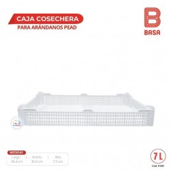 CAJA COSECHERA PARA ARANDANOS (PEAD)