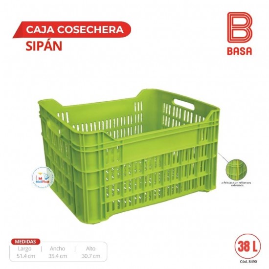 CAJA COSECHERA SIPAN (PEAD)