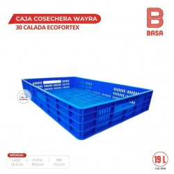 CAJA COSECHERA WAYRA 30 CALADA ECOFORTEX (PEAD)