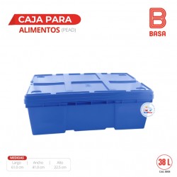 CAJA PARA ALIMENTOS (PEAD)