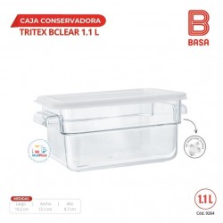 CAJA TRITEX BCLEAR 1.1 L