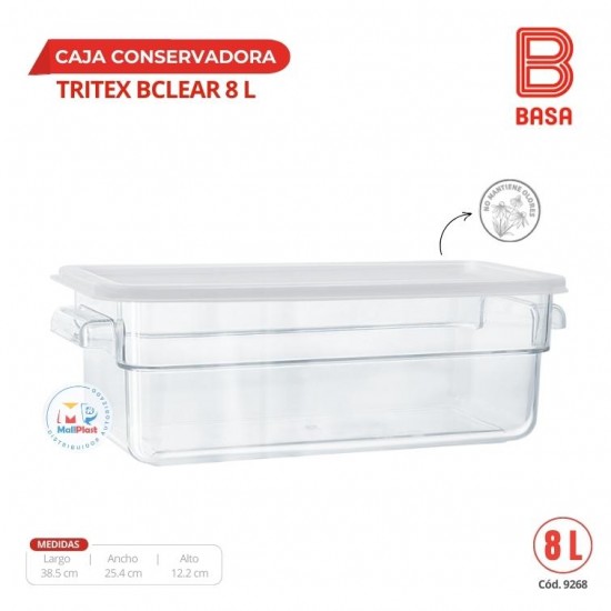 CAJA TRITEX BCLEAR 8 L