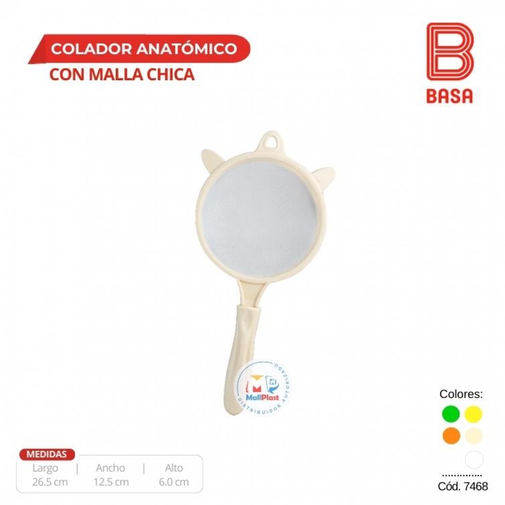 COLADOR PLASTICO CHICO BASA 7468