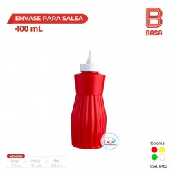 ENVASE PARA SALSA 400 ML