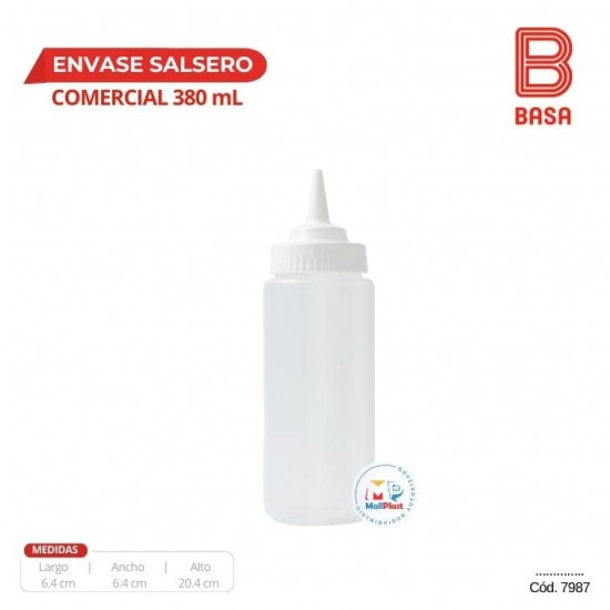 ENVASE SALSERO COMERCIAL 380 ML