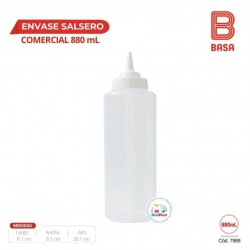 ENVASE SALSERO COMERCIAL 880 ML