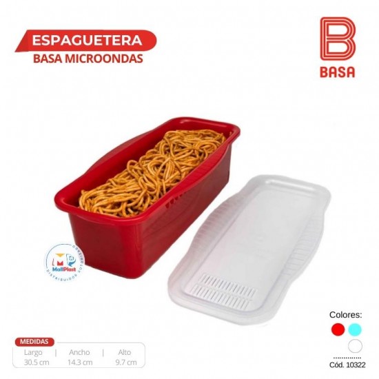 ESPAGUETERA BASA MICROONDAS