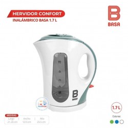 HERVIDOR CONFORT INALÁMBRICO BASA 1.7 L