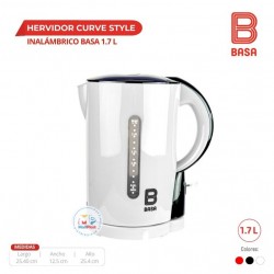 HERVIDOR CURVE STYLE INALÁMBRICO BASA 1.7 L