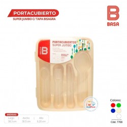 PORTACUBIERTO SUPER JUMBO TAPA BISAGRA