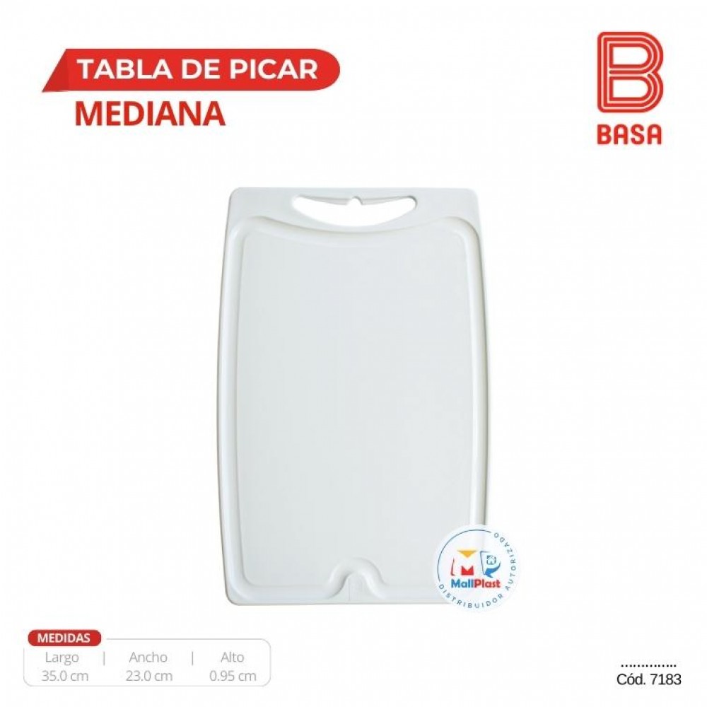 TABLA DE PICAR BASA