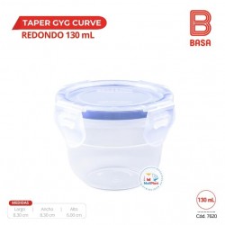 TAPER GYG CURVE REDONDO 130 ML N