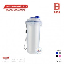 VASO HERMETICO BLEND GYG 770 ML