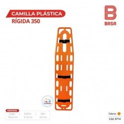 CAMILLA PLASTICA RIGIDA 350