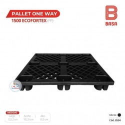 PALLET ONE WAY 1500 ECOFORTEX (PP)