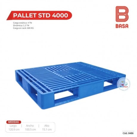 PALLET STD 4000 (PEAD)