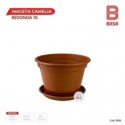 MACETA CAMELIA REDONDA #10