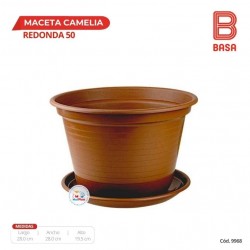 MACETA CAMELIA REDONDA # 50