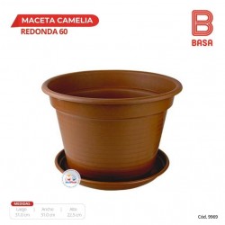 MACETA CAMELIA REDONDA # 60