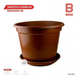 MACETA CAMELIA REDONDA # 90