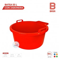 BATEA 55 LT C/JABONERA