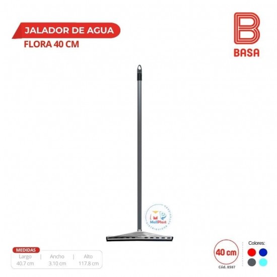 JALADOR DE AGUA FLORA 40 CM (INCLUYE VARILLA)