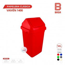 PAPELERA VAIVEN CLASICA 1400