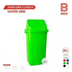 PAPELERA VAIVEN CLASICA 2800