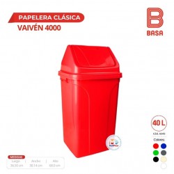 PAPELERA VAIVEN CLASICA 4000