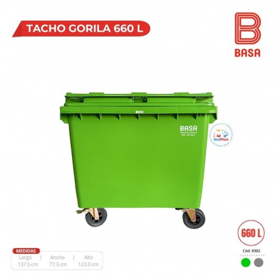 TACHO GORILA 660 L