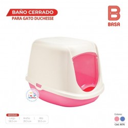 BAÑO CERRADO PARA GATO DUCHESSE