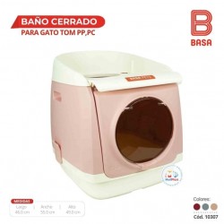 BAÑO CERRADO PARA GATO TOM PP,PC