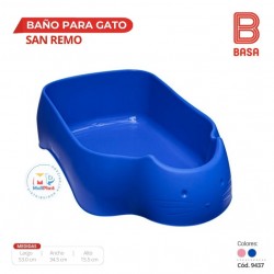 BAÑO PARA GATO SAN REMO