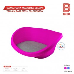 CAMA PARA PERRO SLEEPY TALLA M BASA PETS C/ COLCHONETA