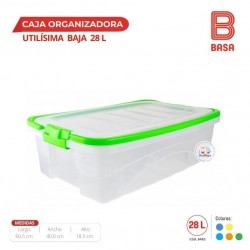 CAJA ORGANIZADORA UTILISIMA BAJA 28 LT