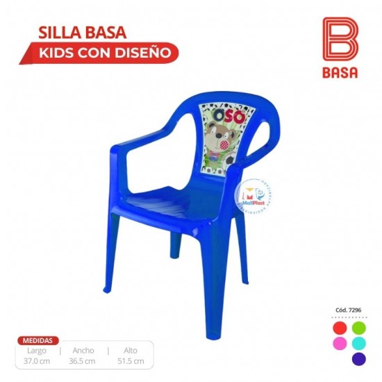 SILLA BASA KIDS C/. DISEÑO