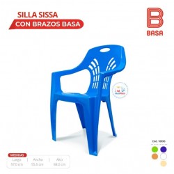 SILLA CON BRAZOS SISSA