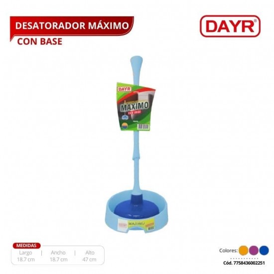 Desatorador Maximo Con Base