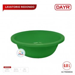 Lavatorio Redondo X 6.8 Lt