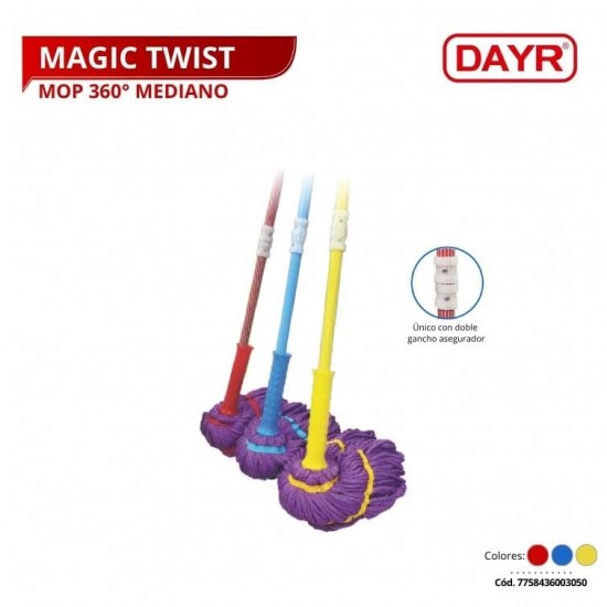 Magic Twist Mop 360° Mediano