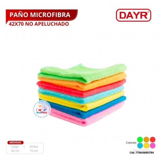 Paño Microfibra 42X70 - No Apeluchado