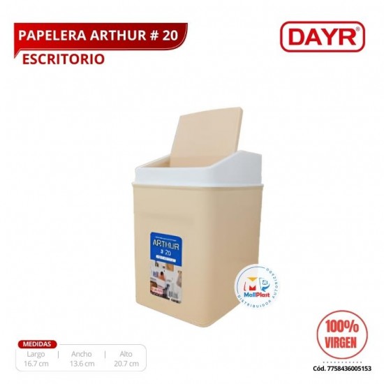 Papelera Arthur #20 - Escritorio