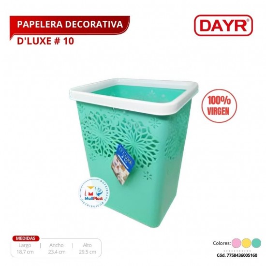 Papelera Decorativa D'Luxe #10