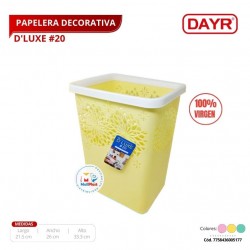 Papelera Decorativa D'Luxe #20