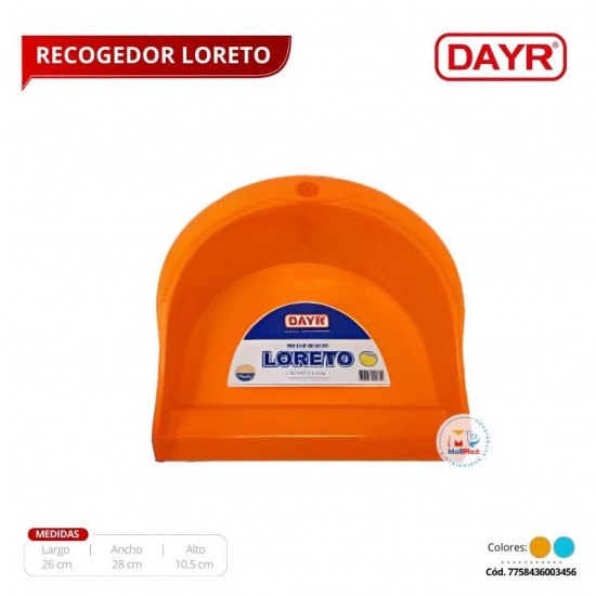 Recogedor Loreto