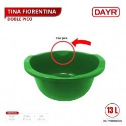 Tina Fiorentina Doble Pico X 13 Lt