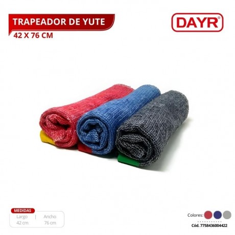 Trapeador De Yute 42 X 76 Cm